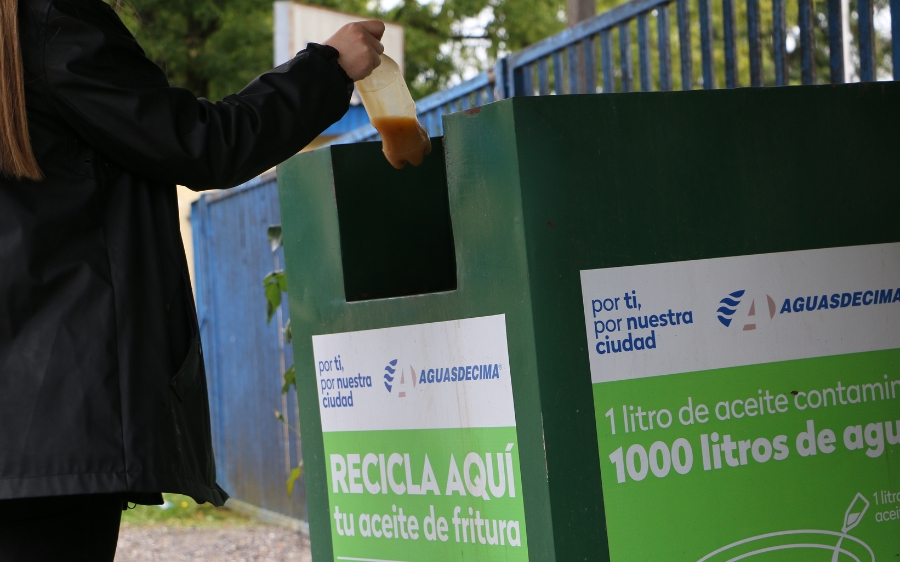 Casi 2 mil 500 litros de aceite usado fueron reciclados a través de nuestra campaña ambiental